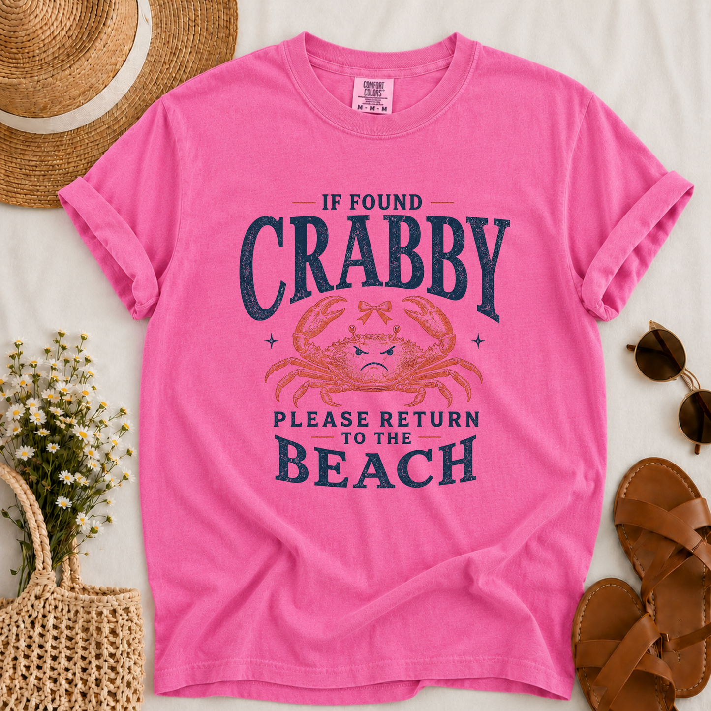 If Found Crabby T-shirt
