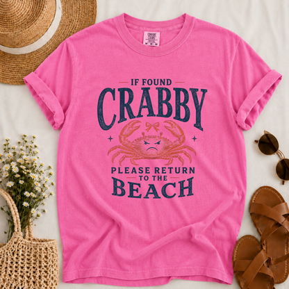 If Found Crabby T-shirt