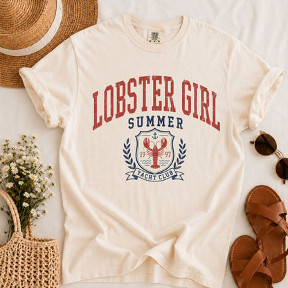 Lobster Girl Summer T-shirt