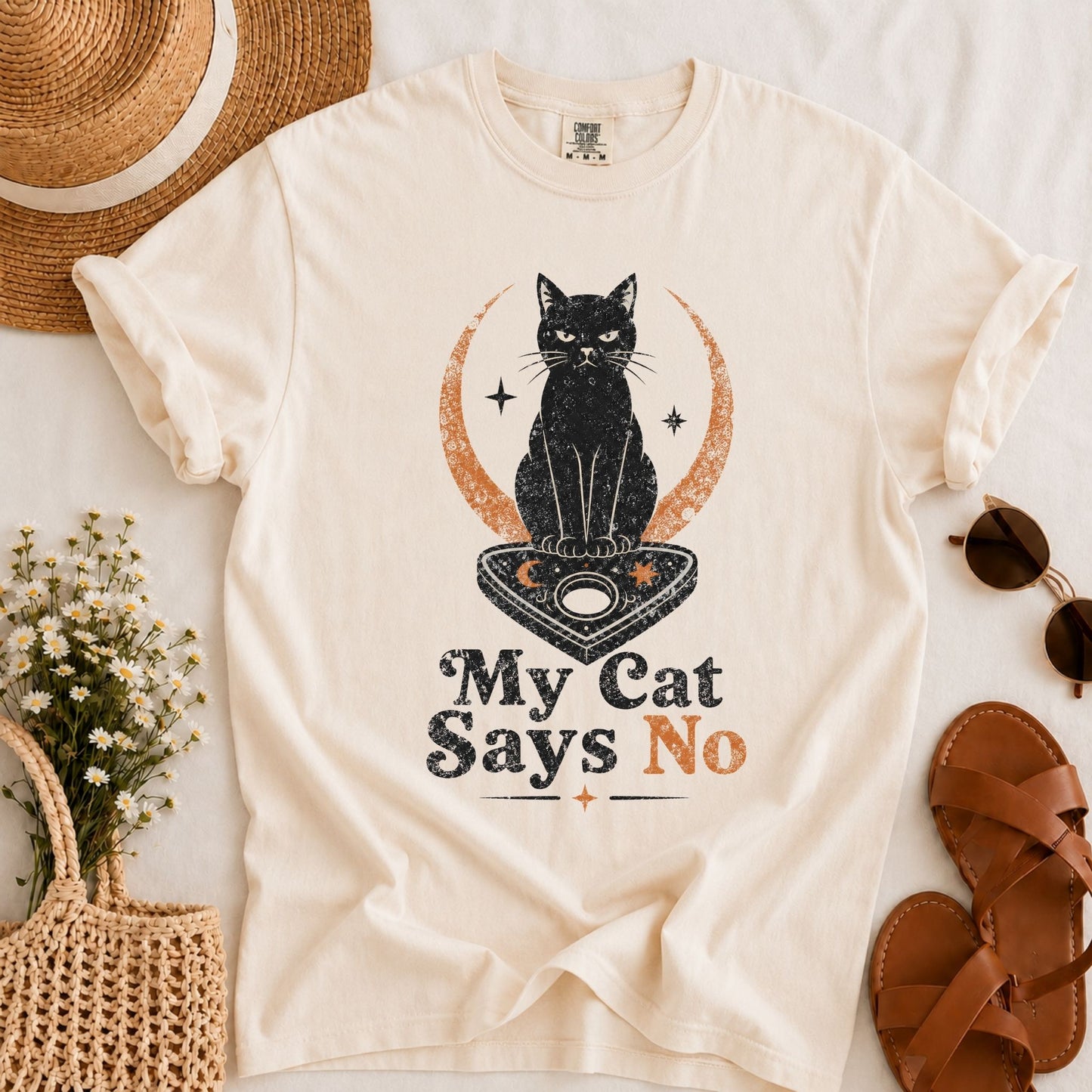 Cat Says No T-shirt