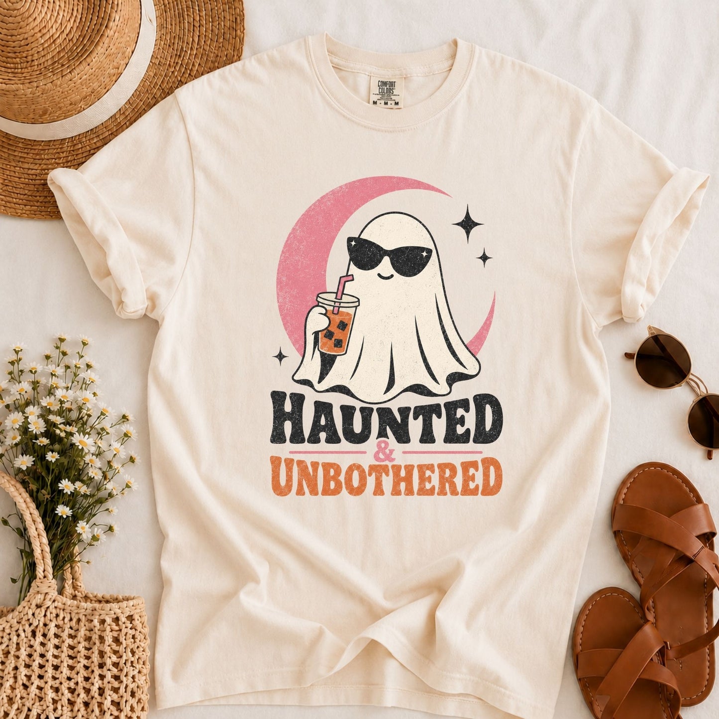 Haunted & Unbothered T-shirt