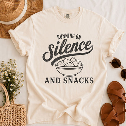 Silence And Snacks T-shirt