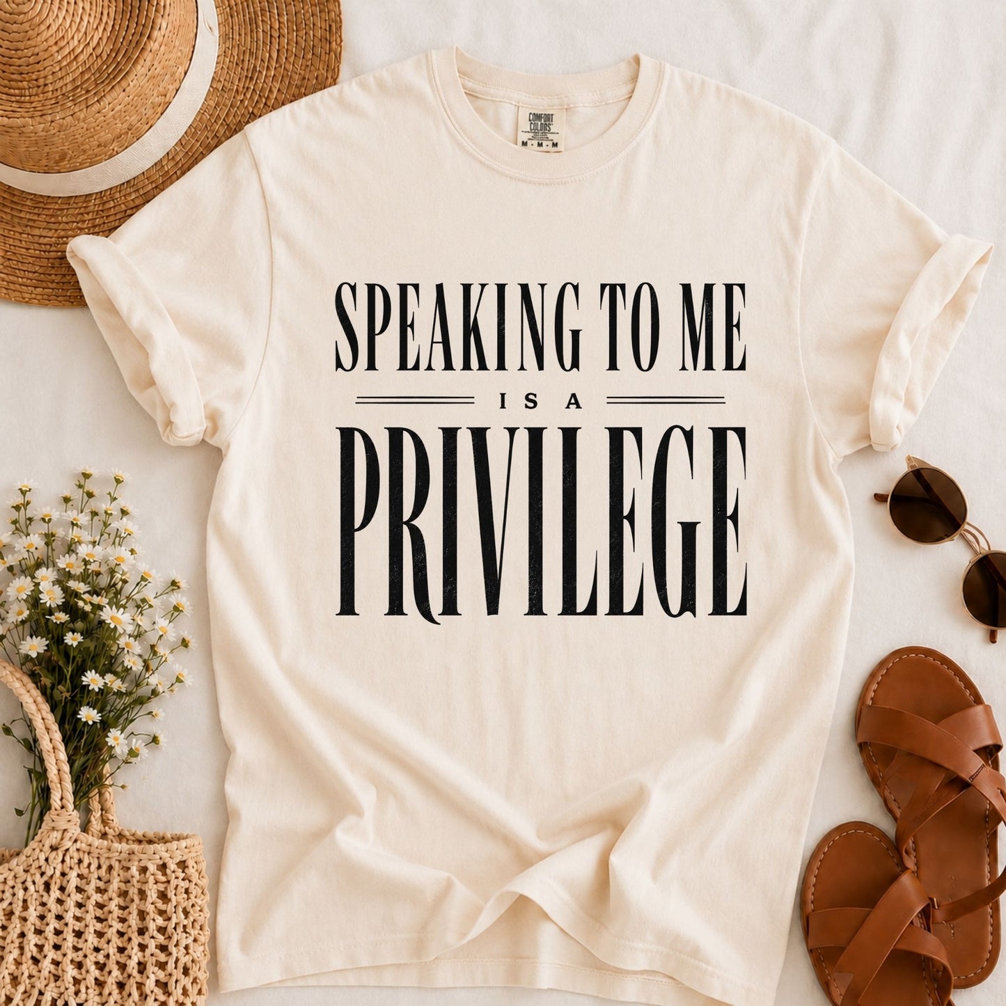 Speaking is a Privilege T-shirt