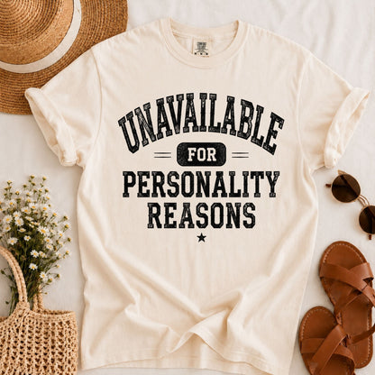 Personality Reasons T-shirt
