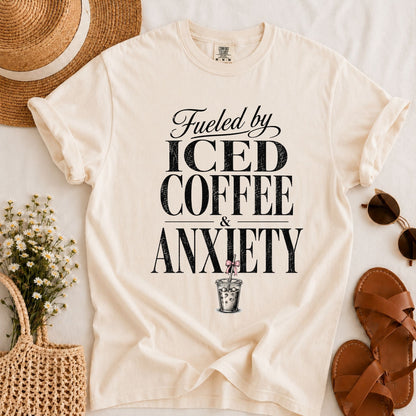 Iced Coffee & Anxiety T-shirt