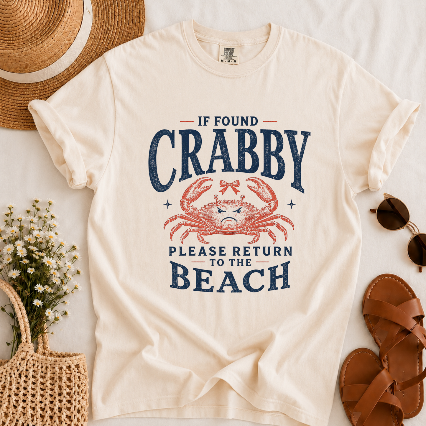 If Found Crabby T-shirt