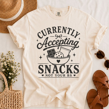 Accepting Snacks T-shirt