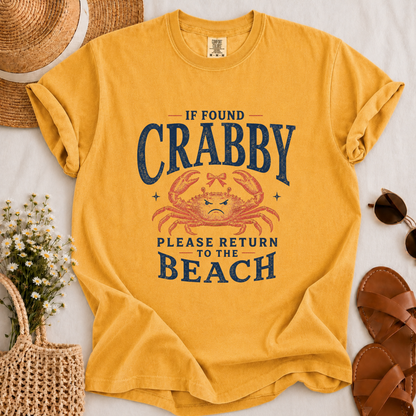 If Found Crabby T-shirt