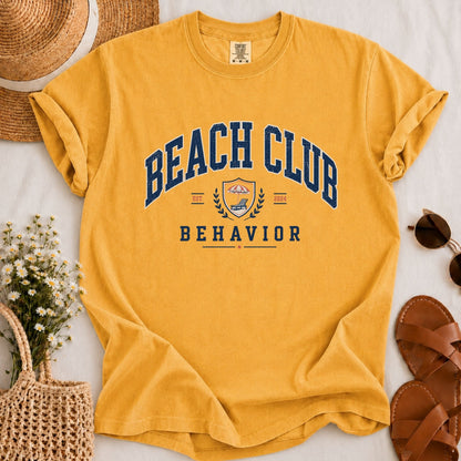 Beach Club Behavior T-shirt