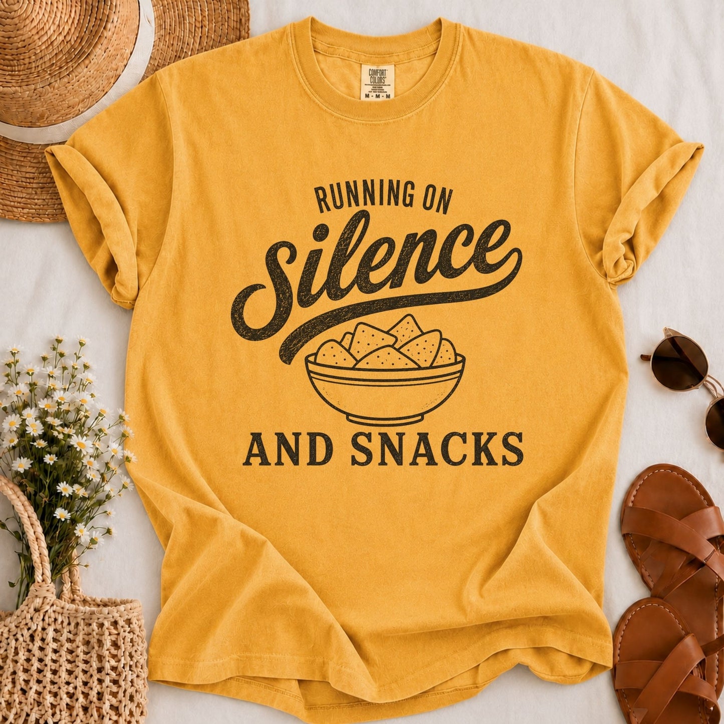 Silence And Snacks T-shirt