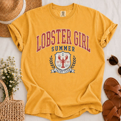 Lobster Girl Summer T-shirt