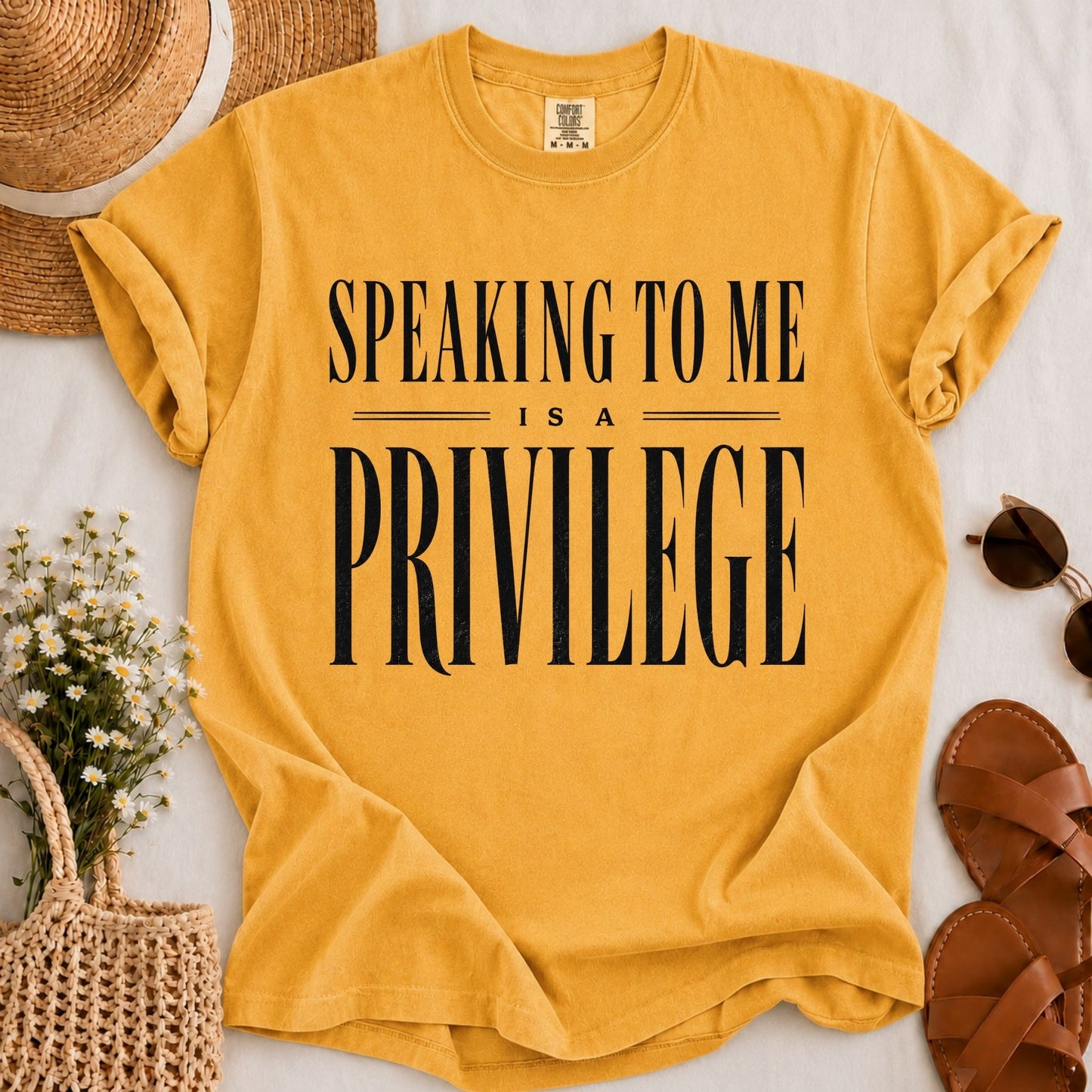 Speaking is a Privilege T-shirt
