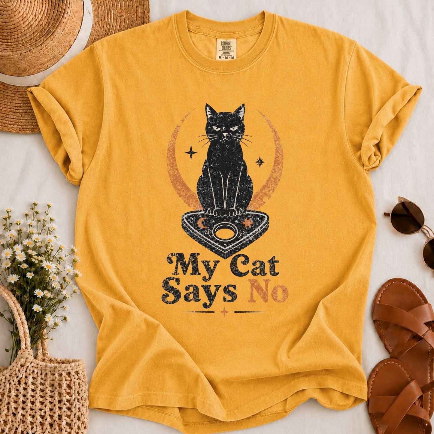 Cat Says No T-shirt