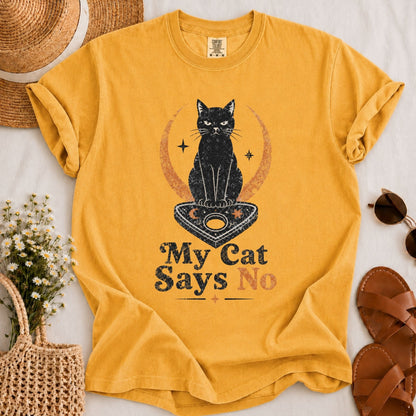 Cat Says No T-shirt