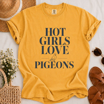 Hot Girls Love Pigeons T-shirt