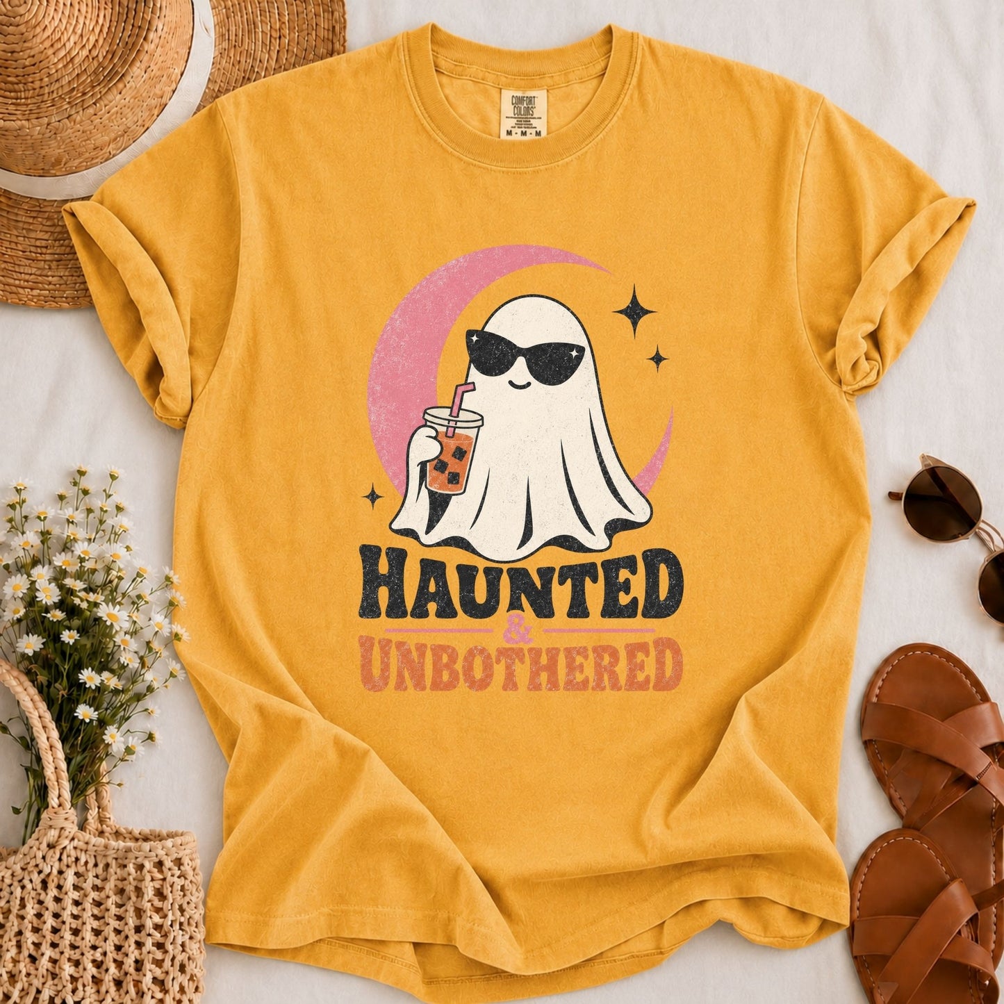 Haunted & Unbothered T-shirt
