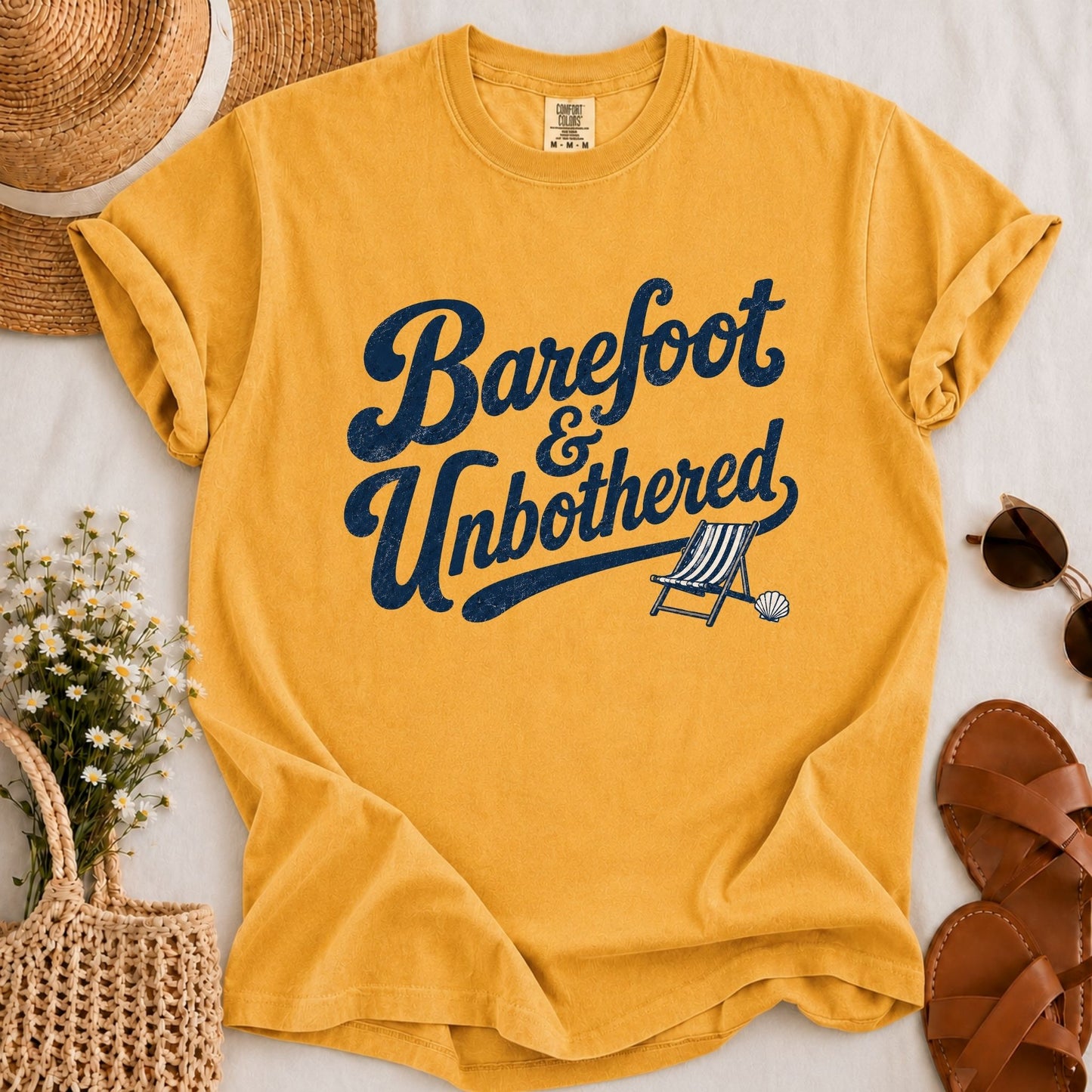 Barefoot & Unbothered T-shirt