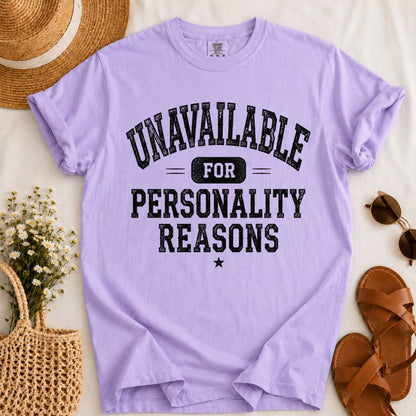 Personality Reasons T-shirt