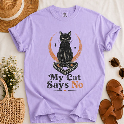 Cat Says No T-shirt