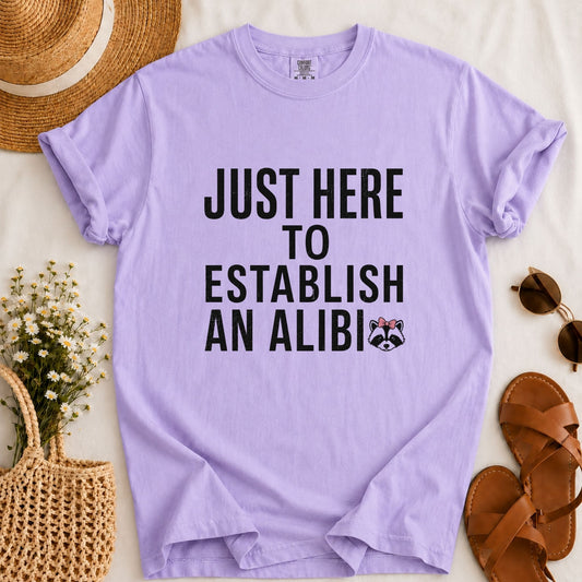 Establish an Alibi T-shirt