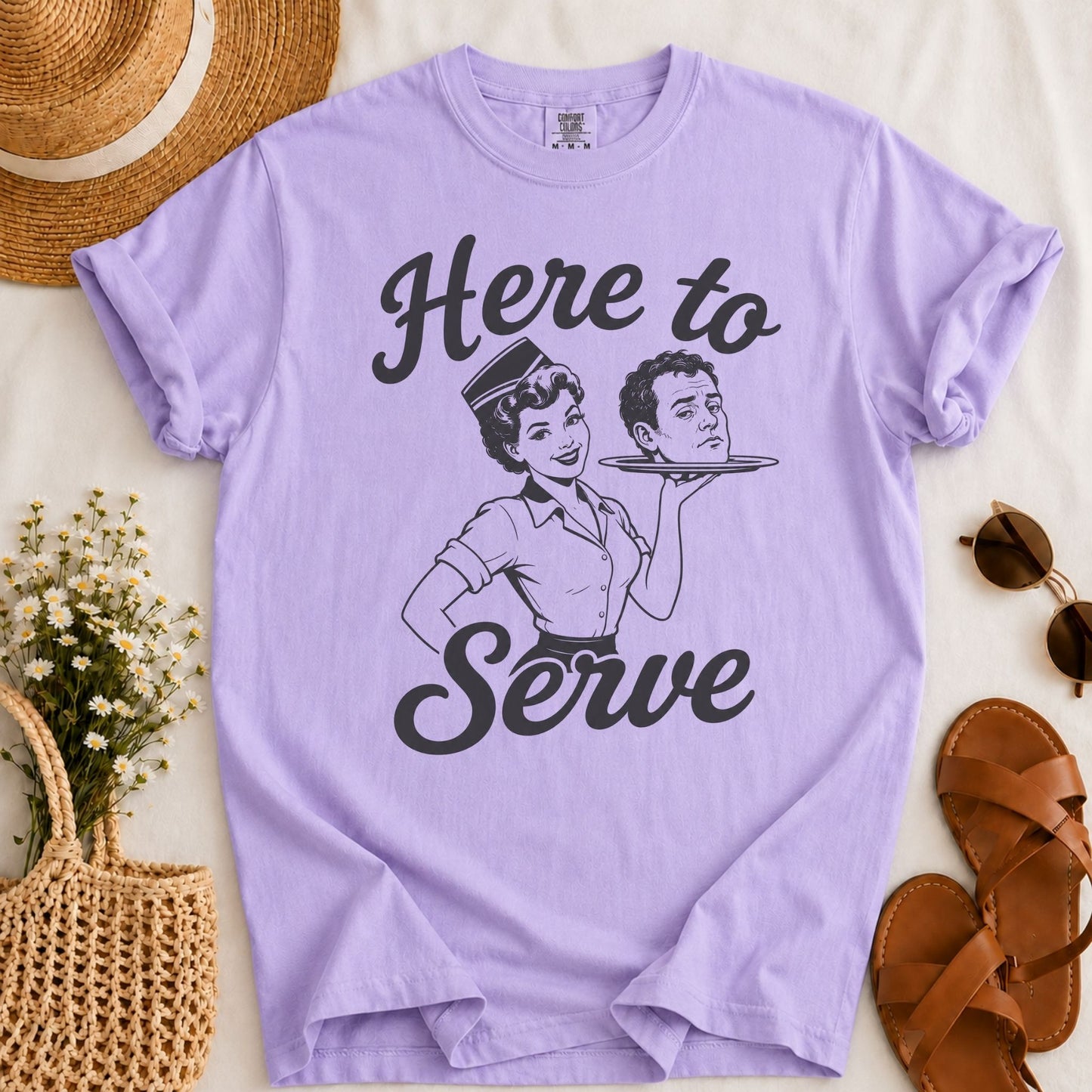 Here to Serve T-shirt