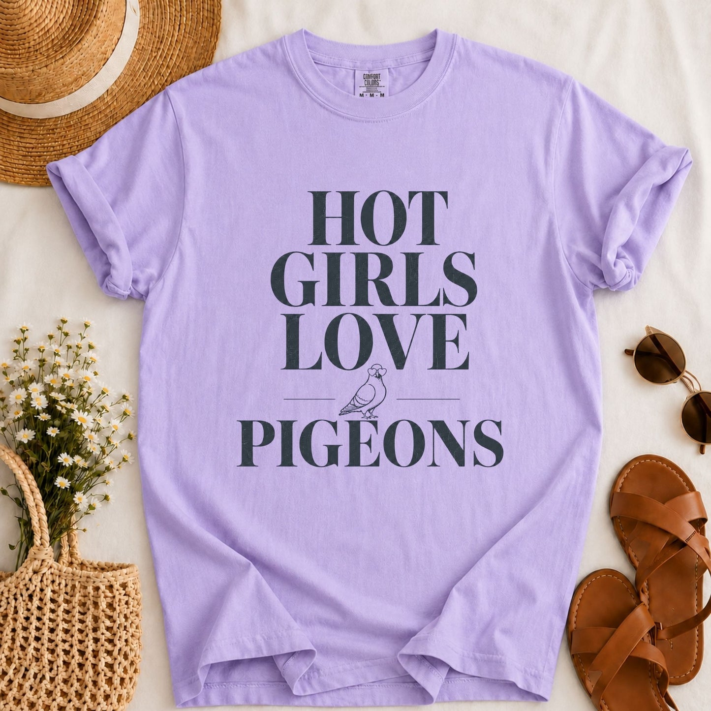 Hot Girls Love Pigeons T-shirt