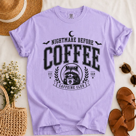 Nightmare Before Coffee T-shirt