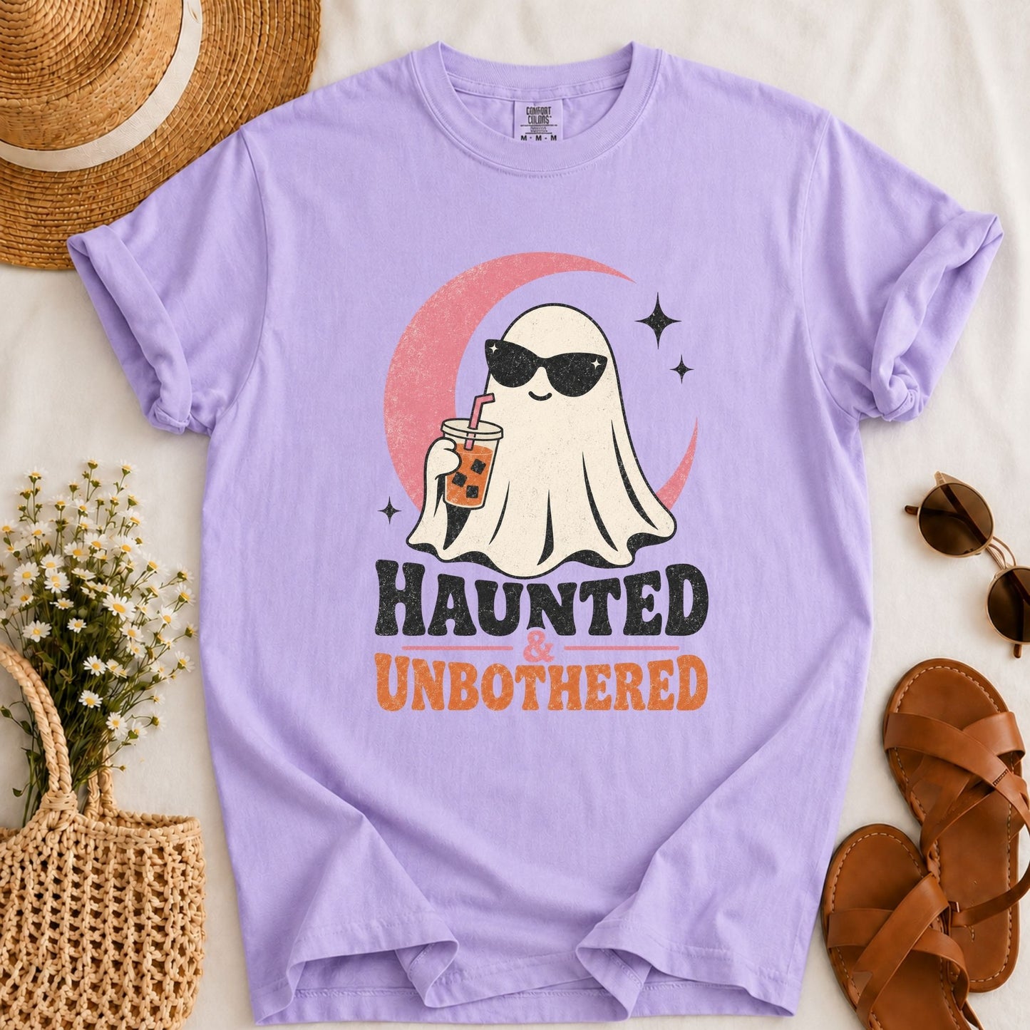 Haunted & Unbothered T-shirt