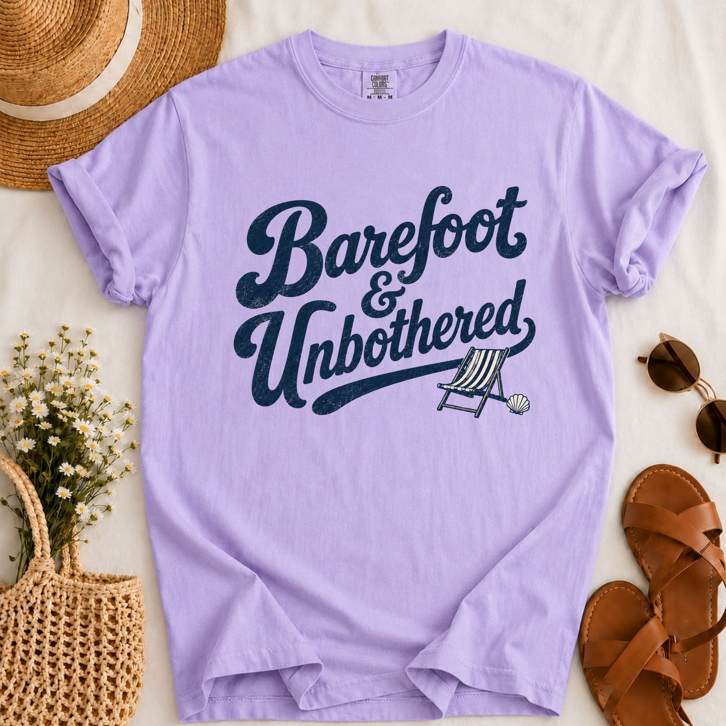 Barefoot & Unbothered T-shirt