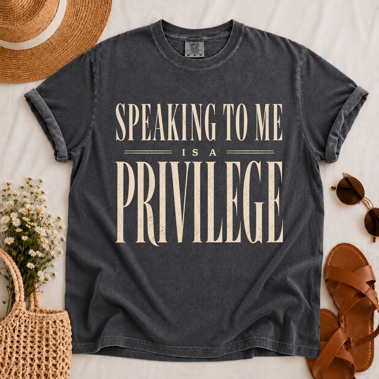 Speaking is a Privilege T-shirt