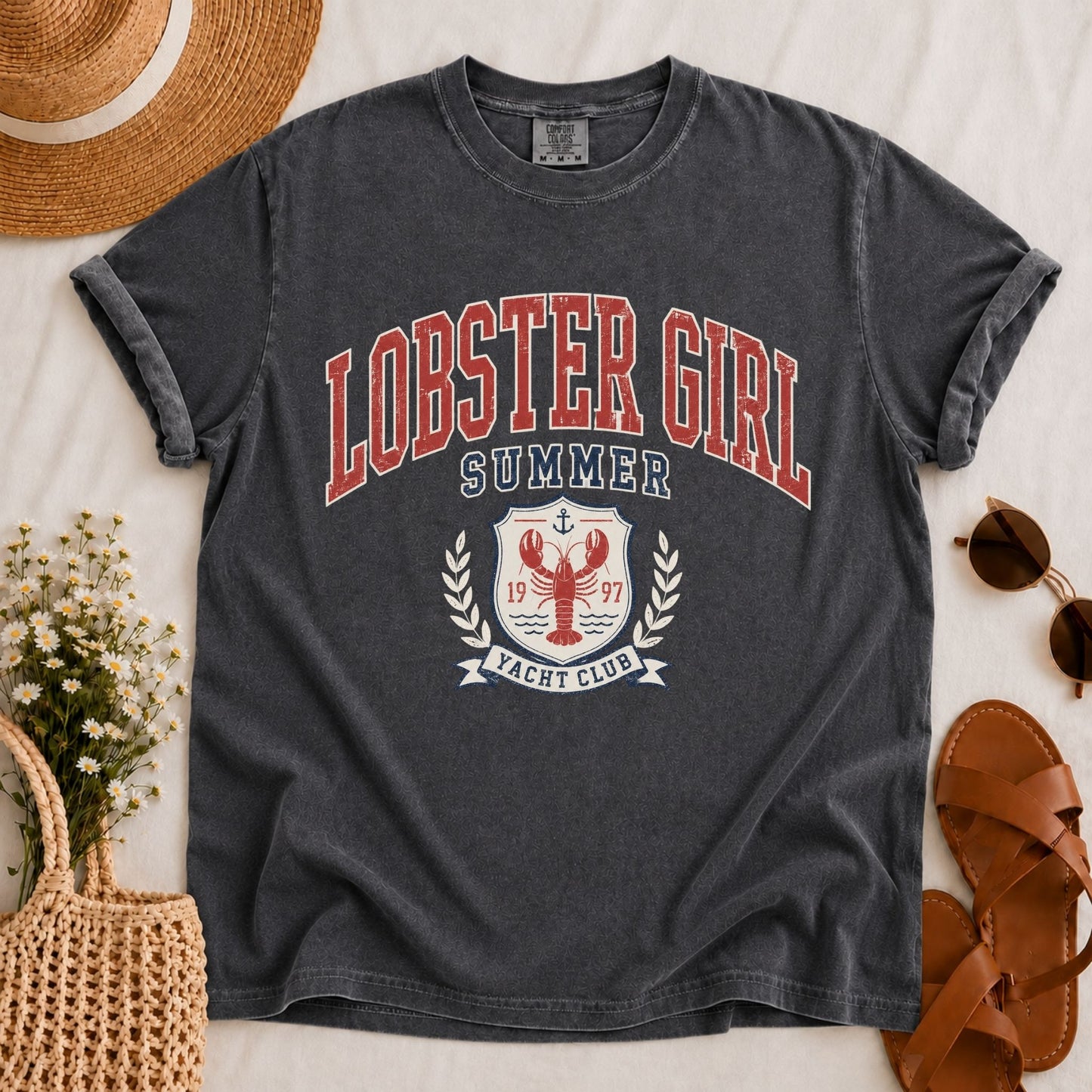 Lobster Girl Summer T-shirt