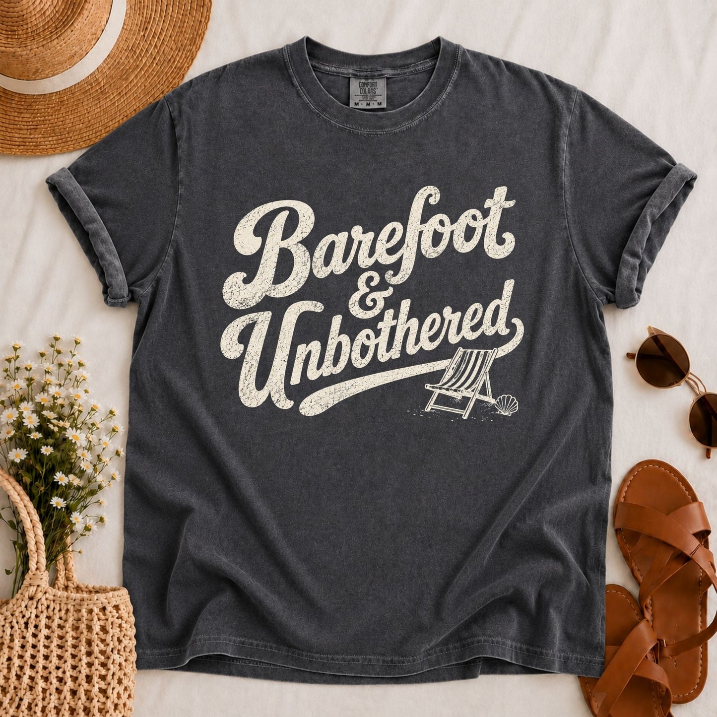 Barefoot & Unbothered T-shirt