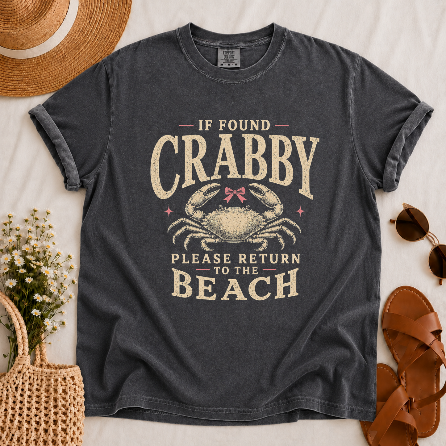 If Found Crabby T-shirt