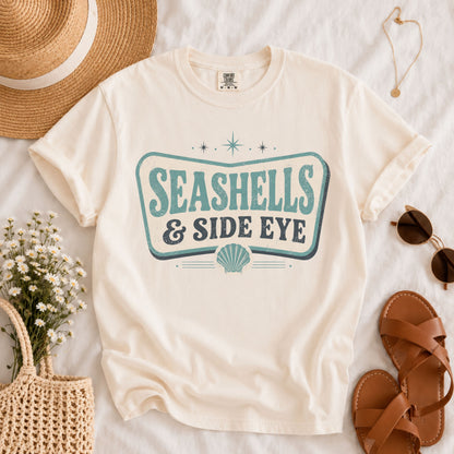 Seashells & Side Eye Tee