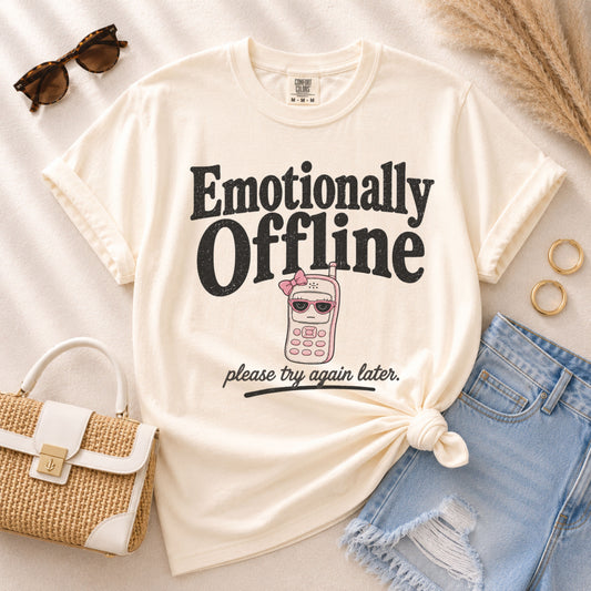 Emotionally Offline Tee