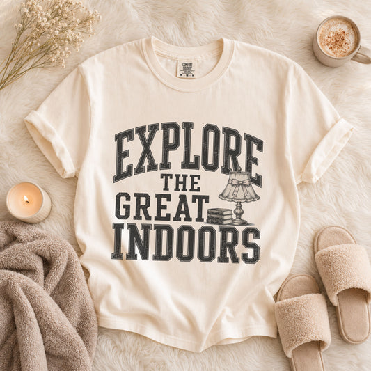 Explore Indoors Tee