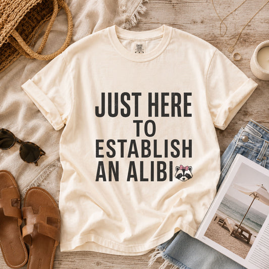 Establish an Alibi Tee
