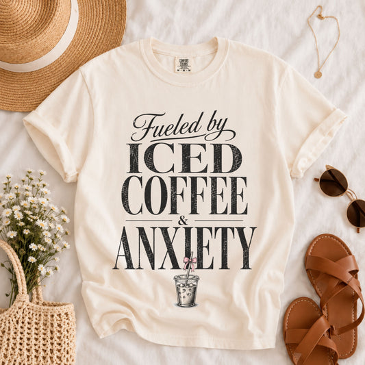 Iced Coffee & Anxiety Tee