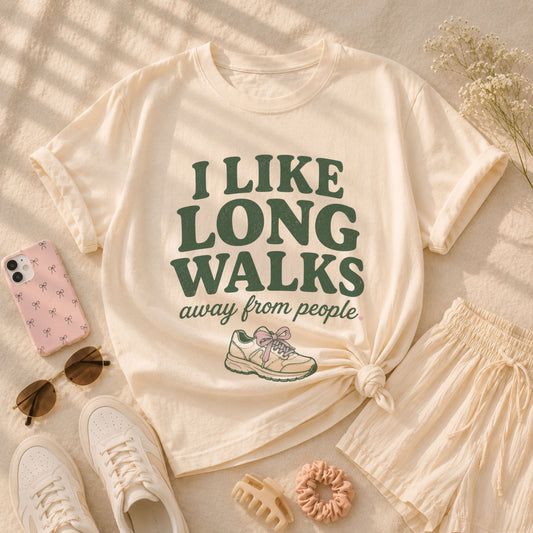 Long Walks Tee