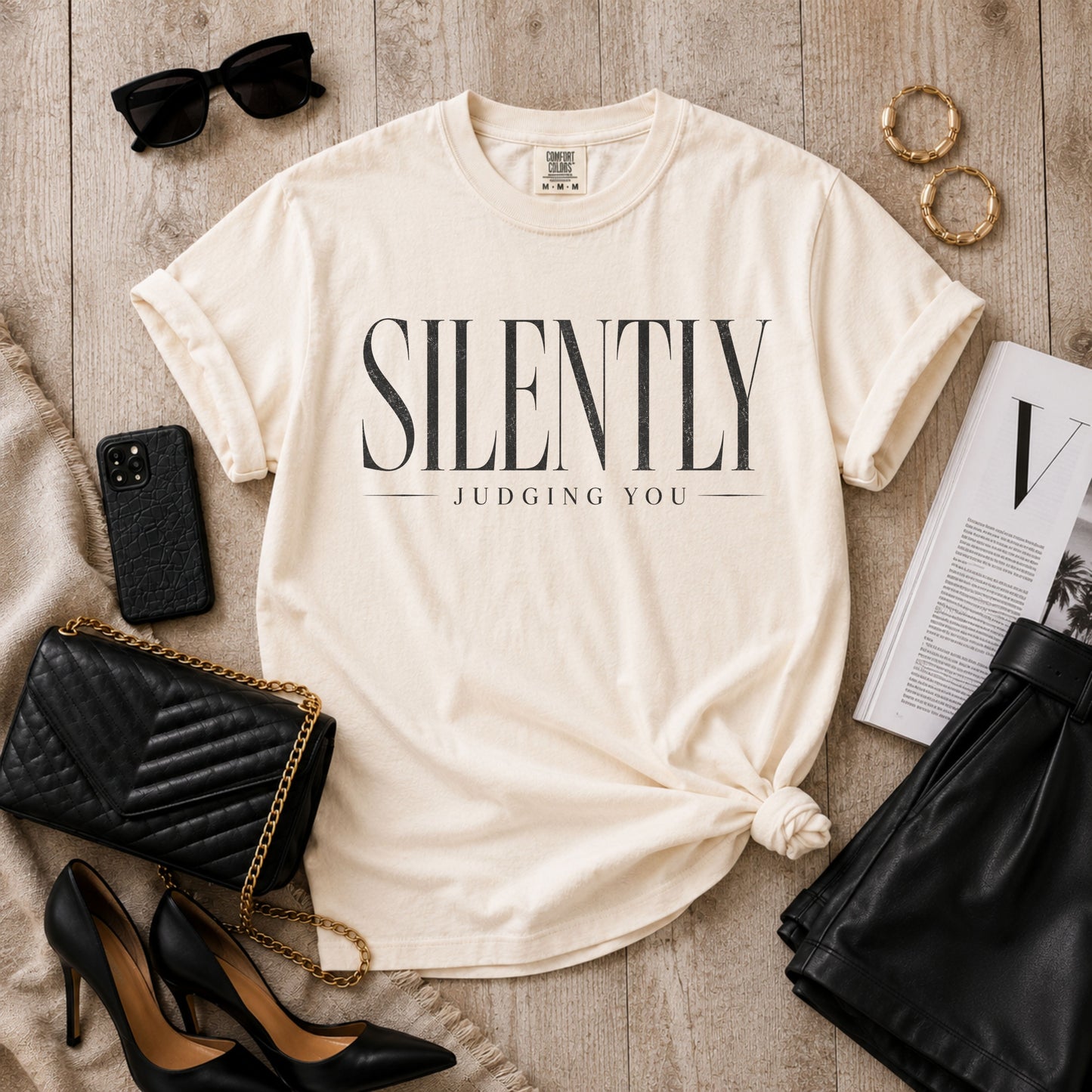 Silently Judging Tee